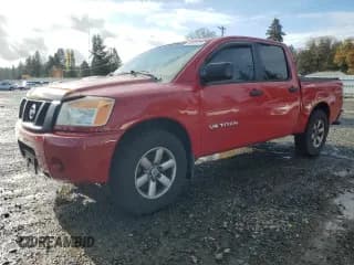 ✅ 2011 Nissan Titan SV • VIN: 1N6BA0EK4BN313670 • Lot: 90652475. Listed on Copart with 130,098 mi. Free auction sales archive from the USA and detailed vehicle history report at DreamBid. Image 1.