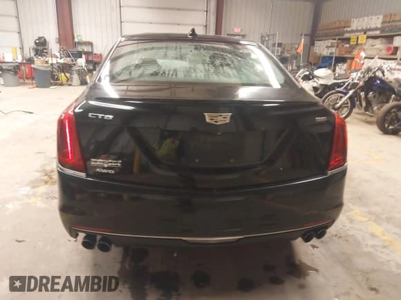 ✅ 2017 Cadillac CT6 Luxury AWD • VIN: 1G6KD5RS2HU168017 • Lot: 43853303. Listed on IAAI with 180,073 mi. Free auction sales archive from the USA and detailed vehicle history report at DreamBid. Image 16.