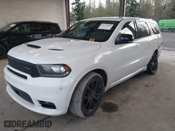✅ 2019 Dodge Durango R/T • VIN: 1C4SDJCT1KC633732 • Lot: 43774000. Listed on IAAI with 97,737 mi. Free auction sales archive from the USA and detailed vehicle history report at DreamBid. Image 2.