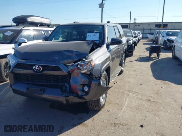 ✅ 2019 Toyota 4Runner SR5 Premium • VIN: JTEZU5JR4K5210401 • Lot: 43459393. Listed on IAAI with 34,179 mi. Free auction sales archive from the USA and detailed vehicle history report at DreamBid. Image 17.