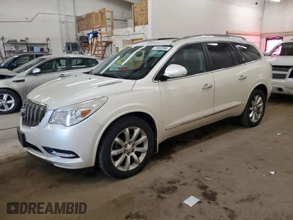 ✅ 2014 Buick Enclave Premium • VIN: 5GAKVCKD7EJ314047 • Lot: 71082095. Wystawiony na Copart z przebiegiem 124 309 mil. Bezpłatny archiwum sprzedaży aukcyjnych z USA i szczegółowy raport historii pojazdu na DreamBid. Zdjęcie 1.