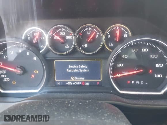 ✅ 2019 Chevrolet Silverado 1500 • VIN: 1GCVYEEDXKZ343887 • Лот: 41319530. Опубликован ранее на IAAI с пробегом 60 819 миль. Бесплатный доступ к архиву аукционных продаж из США и подробный отчёт об истории автомобиля на DreamBid. Изображение 7.