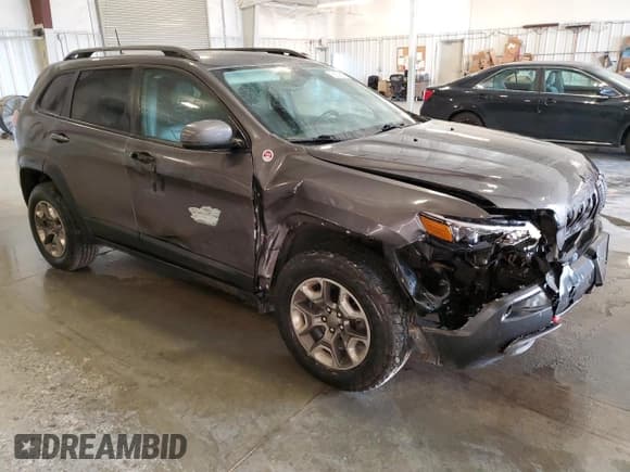 ✅ 2019 Jeep Cherokee Trailhawk • VIN: 1C4PJMBX4KD361224 • Лот: 92129615. Опубликован ранее на Copart с пробегом 80 253 миль. Бесплатный доступ к архиву аукционных продаж из США и подробный отчёт об истории автомобиля на DreamBid. Изображение 4.