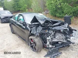 ✅ 2018 Alfa Romeo Giulia Ti Sport • VIN: ZARFAEEN5J7597346 • Lot: 42144332. Listed on IAAI with Not provided. Free auction sales archive from the USA and detailed vehicle history report at DreamBid. Image 1.