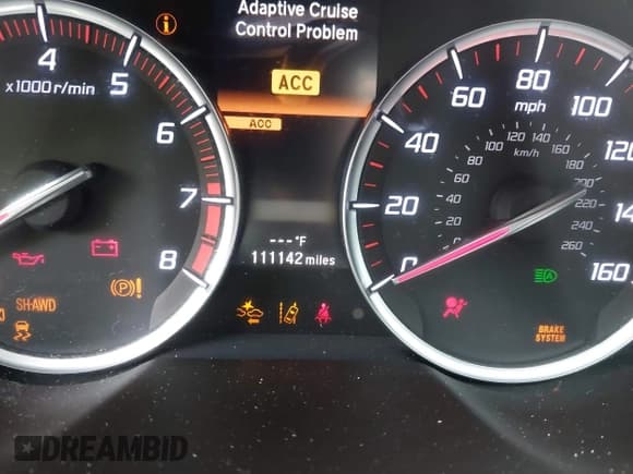 ✅ 2018 Acura TLX w/A-SPEC Pkg • VIN: 19UUB3F66JA002194 • Lot: 41574679. Listed on IAAI with 111,142 mi. Free auction sales archive from the USA and detailed vehicle history report at DreamBid. Image 7.