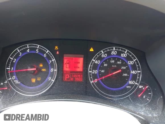 ✅ 2010 Infiniti EX • VIN: JN1AJ0HP5AM703335 • Lot: 42722252. Listed on IAAI with 145,763 mi. Free auction sales archive from the USA and detailed vehicle history report at DreamBid. Image 7.