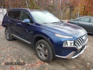 ✅ 2022 Hyundai Santa Fe SEL • VIN: 5NMS3DAJ1NH474819 • Lot: 43546610. Listed on IAAI with 24,937 mi. Free auction sales archive from the USA and detailed vehicle history report at DreamBid. Image 1.