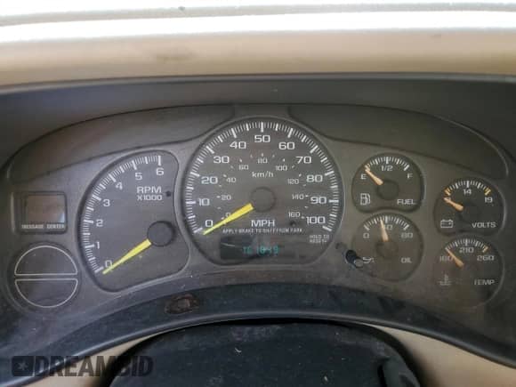 2001 Chevrolet Suburban LS z VIN 1GNFK16T31J205858, wystawiony jako Copart lot #48822154 z przebiegiem 161 849 mil mil oraz Szkoda całkowita • Salvage title. Historia ofert i sprzedaży dostępna na DreamBid. Obrazek 9.