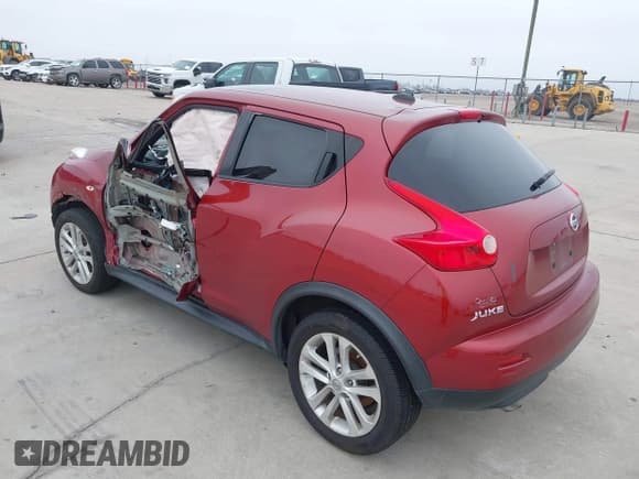✅ 2012 Nissan Juke SL • VIN: JN8AF5MR9CT106401 • Lot: 41416855. Listed on IAAI with 231,138 mi. Free auction sales archive from the USA and detailed vehicle history report at DreamBid. Image 1.