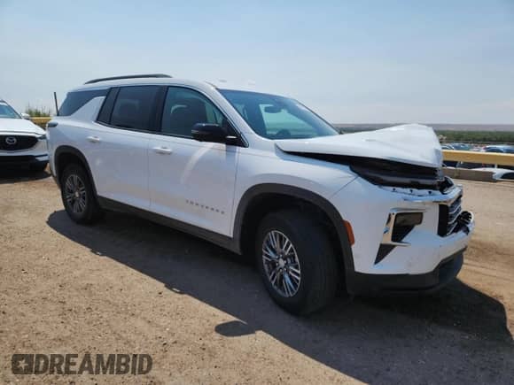 2024 Chevrolet Traverse AWD LT z VIN 1GNEVGKSXRJ149965, wystawiony jako Copart lot #69083665 z przebiegiem 19 783 mil mil oraz Szkoda całkowita • Salvage title. Historia ofert i sprzedaży dostępna na DreamBid. Obrazek 4.