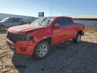 ✅ 2019 Chevrolet Colorado 2WD LT • VIN: 1GCGSCEA2K1115708 • Lot: 82657975. Listed on Copart with 79,941 mi. Free auction sales archive from the USA and detailed vehicle history report at DreamBid. Image 1.