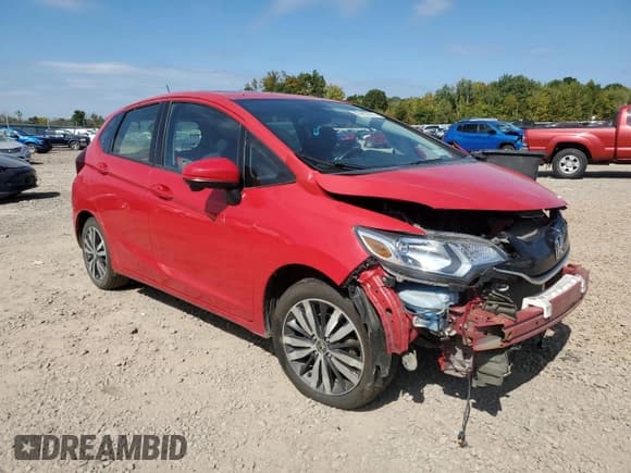 ✅ 2017 Honda Fit EX • VIN: JHMGK5H70HS008377 • Lot: 80852915. Listed on Copart with Not provided. Free auction sales archive from the USA and detailed vehicle history report at DreamBid. Image 4.