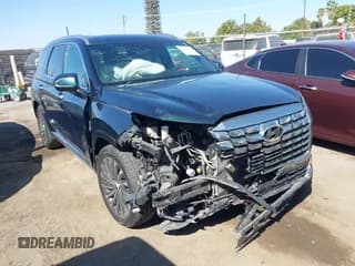 ✅ 2023 Hyundai Palisade Calligraphy • VIN: KM8R74GE5PU532502 • Лот: 43412725. Опубликован ранее на IAAI с пробегом 45 115 миль. Бесплатный доступ к архиву аукционных продаж из США и подробный отчёт об истории автомобиля на DreamBid. Изображение 1.