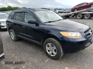 2009 Hyundai Santa Fe GLS with VIN 5NMSG13D39H230041, listed as a Copart auction lot 63861904 with 193,120 mi miles and Salvage title. Bid and sale history available at DreamBid. Image 4.