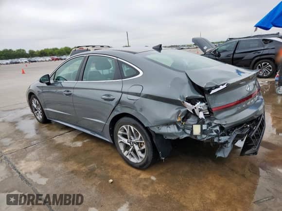 2021 Hyundai Sonata SEL z VIN 5NPEF4JA1MH102810, wystawiony jako Copart lot #70359175 z przebiegiem 49 293 mil mil oraz Czysty tytuł • Clean title. Historia ofert i sprzedaży dostępna na DreamBid. Obrazek 2.