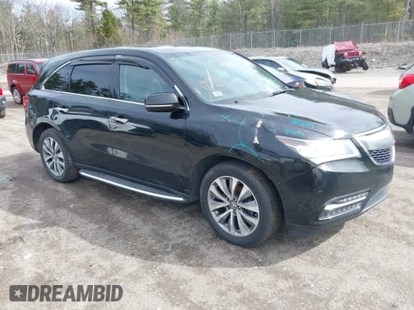 ✅ 2014 Acura MDX • VIN: 5FRYD4H29EB013843 • Lot: 41949565. Wystawiony na IAAI z przebiegiem 261 474 mil. Bezpłatny archiwum sprzedaży aukcyjnych z USA i szczegółowy raport historii pojazdu na DreamBid. Zdjęcie 1.