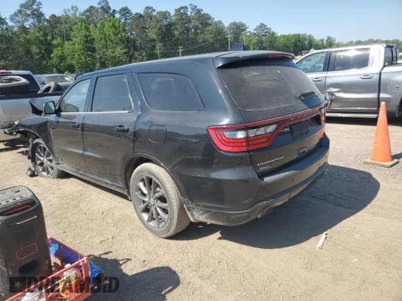✅ 2017 Dodge Durango GT • VIN: 1C4RDHDG2HC930512 • Lot: 53554745. Listed on Copart with 44,217 mi. Free auction sales archive from the USA and detailed vehicle history report at DreamBid. Image 2.