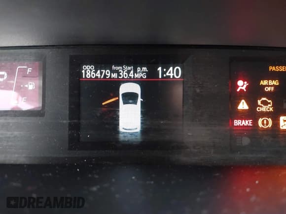 ✅ 2016 Toyota Prius One • VIN: JTDKDTB36G1120301 • Lot: 41578429. Listed on IAAI with 186,479 mi. Free auction sales archive from the USA and detailed vehicle history report at DreamBid. Image 15.