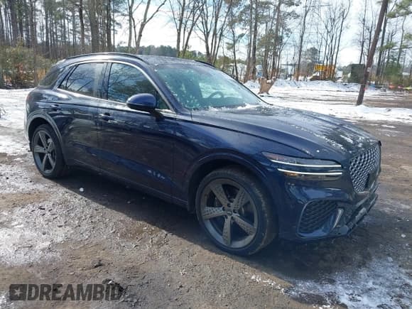 ✅ 2022 Genesis GV70 Sport • VIN: KMUMCDTC3NU074029 • Lot: 41400987. Listed on IAAI with 29,494 mi. Free auction sales archive from the USA and detailed vehicle history report at DreamBid. Image 1.