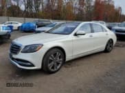 ✅ 2018 Mercedes-Benz S 560 • VIN: WDDUG8GBXJA408428 • Lot: 90131345. Wystawiony na Copart z przebiegiem 81 173 mil. Bezpłatny archiwum sprzedaży aukcyjnych z USA i szczegółowy raport historii pojazdu na DreamBid. Zdjęcie 1.