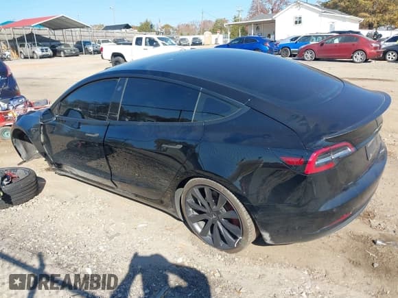 ✅ 2020 Tesla Model 3 Performance • VIN: 5YJ3E1EC2LF714385 • Лот: 43727144. Опубликован ранее на IAAI с пробегом 109 526 миль. Бесплатный доступ к архиву аукционных продаж из США и подробный отчёт об истории автомобиля на DreamBid. Изображение 3.