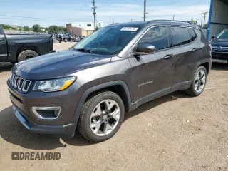 ✅ 2019 Jeep Compass Limited • VIN: 3C4NJCCB3KT802212 • Lot: 65730975. Listed on Copart with 64,374 mi. Free auction sales archive from the USA and detailed vehicle history report at DreamBid. Image 1.