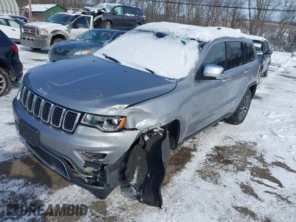 ✅ 2018 Jeep Grand Cherokee Limited • VIN: 1C4RJFBG5JC181002 • Лот: 41343630. Опубликован ранее на IAAI с пробегом 81 383 миль. Бесплатный доступ к архиву аукционных продаж из США и подробный отчёт об истории автомобиля на DreamBid. Изображение 2.