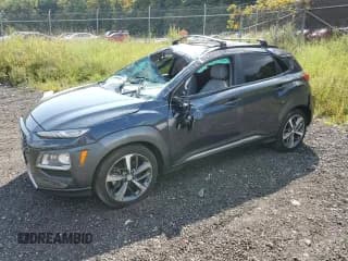 ✅ 2019 Hyundai Kona Limited • VIN: KM8K33A53KU384410 • Лот: 72475174. Опубликован ранее на Copart с пробегом 63 952 миль. Бесплатный доступ к архиву аукционных продаж из США и подробный отчёт об истории автомобиля на DreamBid. Изображение 1.