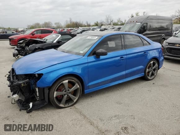 ✅ 2020 Audi S3 S line Premium Plus • VIN: WAUE1GFF6LA097403 • Лот: 51298605. Опубликован ранее на Copart с пробегом 50 493 миль. Бесплатный доступ к архиву аукционных продаж из США и подробный отчёт об истории автомобиля на DreamBid. Изображение 1.