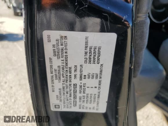 ✅ 2000 Chevrolet S-10 LS • VIN: 1GCCS1959Y8231035 • Лот: 85267394. Опубликован ранее на Copart с пробегом Не указан. Бесплатный доступ к архиву аукционных продаж из США и подробный отчёт об истории автомобиля на DreamBid. Изображение 12.