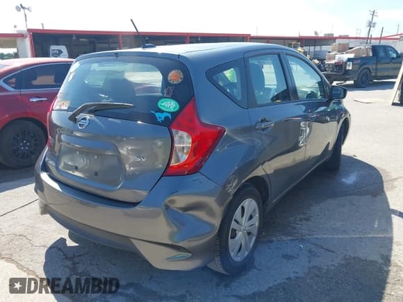 ✅ 2017 Nissan Note SV • VIN: 3N1CE2CP8HL355325 • Lot: 42514390. Listed on IAAI with 84,727 mi. Free auction sales archive from the USA and detailed vehicle history report at DreamBid. Image 4.