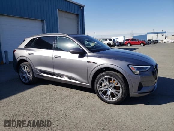 ✅ 2021 Audi e-tron Prestige • VIN: WA1VABGE4MB017274 • Lot: 51083674. Listed on Copart with 19,102 mi. Free auction sales archive from the USA and detailed vehicle history report at DreamBid. Image 4.