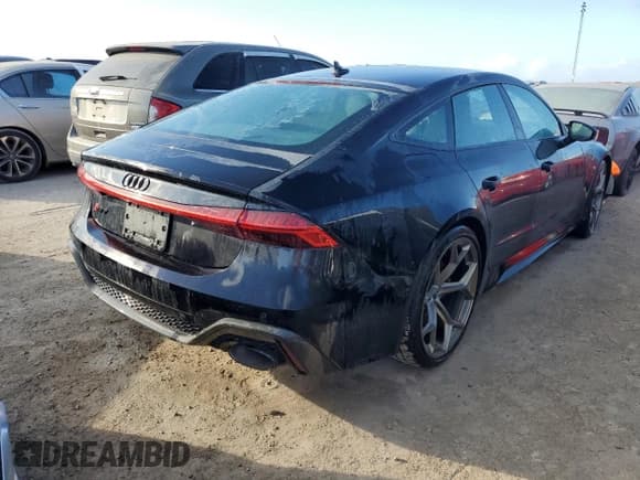 ✅ 2024 Audi RS 7 performance • VIN: WUAPDBF29RN901331 • Lot: 77010814. Listed on Copart with Not provided. Free auction sales archive from the USA and detailed vehicle history report at DreamBid. Image 3.