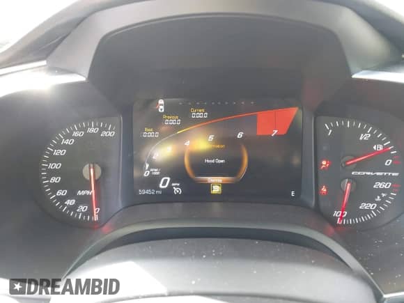 2019 Chevrolet Corvette 1LT z VIN 1G1YA2D70K5107194, wystawiony jako IAAI lot #43401580 z przebiegiem 59 452 mil mil oraz . Historia ofert i sprzedaży dostępna na DreamBid. Obrazek 7.