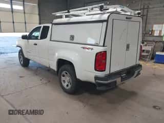 2022 Chevrolet Colorado 4WD Work Truck with VIN 1GCHTBEAXN1305644, listed as a IAAI auction lot 43423643 with 48,737 mi miles and . Bid and sale history available at DreamBid. Image 3.