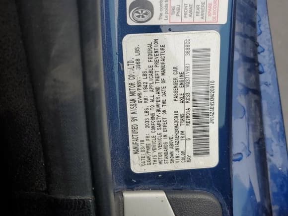 ✅ 2019 Nissan 370Z • VIN: JN1AZ4EH2KM420910 • Лот: 82446683. Опубликован ранее на Copart с пробегом 54 707 миль. Бесплатный доступ к архиву аукционных продаж из США и подробный отчёт об истории автомобиля на DreamBid. Изображение 13.