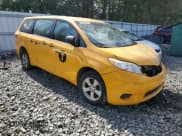 ✅ 2016 Toyota Sienna L • VIN: 5TDZK3DC1GS704058 • Lot: 85184565. Listed on Copart with Not provided. Free auction sales archive from the USA and detailed vehicle history report at DreamBid. Image 4.