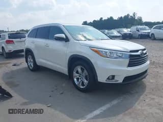 ✅ 2014 Toyota Highlander Limited • VIN: 5TDDKRFH5ES059630 • Лот: 42824832. Опубликован ранее на IAAI с пробегом 243 766 миль. Бесплатный доступ к архиву аукционных продаж из США и подробный отчёт об истории автомобиля на DreamBid. Изображение 1.