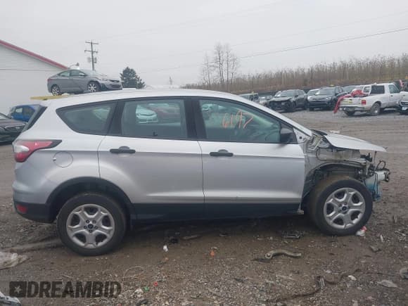 ✅ 2017 Ford Escape S • VIN: 1FMCU0F70HUA45204 • Lot: 43766197. Listed on IAAI with 83,703 mi. Free auction sales archive from the USA and detailed vehicle history report at DreamBid. Image 14.