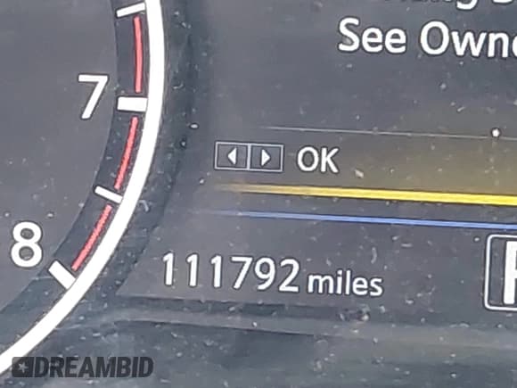 ✅ 2018 Nissan Maxima S • VIN: 1N4AA6AP0JC404793 • Lot: 43289784. Listed on IAAI with 111,792 mi. Free auction sales archive from the USA and detailed vehicle history report at DreamBid. Image 15.