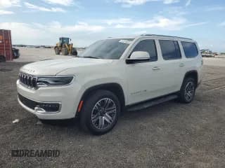 ✅ 2022 Jeep Wagoneer Series III • VIN: 1C4SJUDT4NS146544 • Lot: 91514525. Listed on Copart with 33,626 mi. Free auction sales archive from the USA and detailed vehicle history report at DreamBid. Image 1.