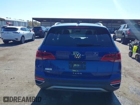 ✅ 2022 Volkswagen Taos SE • VIN: 3VVRX7B25NM021068 • Lot: 43683171. Listed on IAAI with 21,975 mi. Free auction sales archive from the USA and detailed vehicle history report at DreamBid. Image 16.