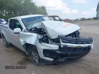 ✅ 2021 Chevrolet Colorado 2WD LT • VIN: 1GCHSCEA4M1240782 • Lot: 42989388. Listed on IAAI with 77,119 mi. Free auction sales archive from the USA and detailed vehicle history report at DreamBid. Image 1.