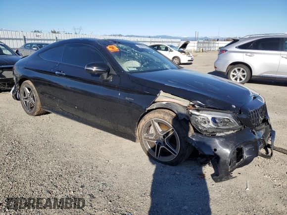 ✅ 2022 Mercedes-Benz C 43 AMG • VIN: W1KWJ6EB9NG106956 • Lot: 83595954. Listed on Copart with 62,059 mi. Free auction sales archive from the USA and detailed vehicle history report at DreamBid. Image 4.