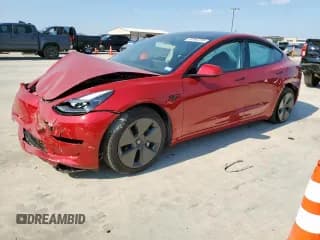 ✅ 2023 Tesla Model 3 • VIN: 5YJ3E1EA3PF703299 • Lot: 89687915. Listed on Copart with Not provided. Free auction sales archive from the USA and detailed vehicle history report at DreamBid. Image 1.