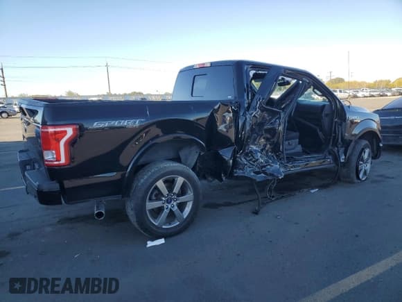 ✅ 2016 Ford F-150 XL • VIN: 1FTEX1EP0GFC38029 • Lot: 87086415. Listed on Copart with 62,167 mi. Free auction sales archive from the USA and detailed vehicle history report at DreamBid. Image 3.