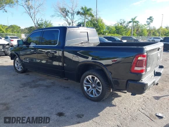 ✅ 2021 Ram 1500 Longhorn • VIN: 1C6SRFST3MN657898 • Lot: 43647983. Listed on IAAI with 206,104 mi. Free auction sales archive from the USA and detailed vehicle history report at DreamBid. Image 3.