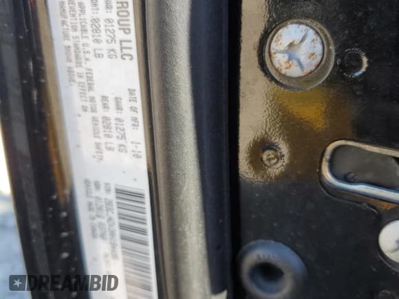 ✅ 2010 Dodge Challenger SE • VIN: 2B3CJ4DV3AH184498 • Lot: 46546255. Wystawiony na Copart z przebiegiem 98 220 mil. Bezpłatny archiwum sprzedaży aukcyjnych z USA i szczegółowy raport historii pojazdu na DreamBid. Zdjęcie 14.