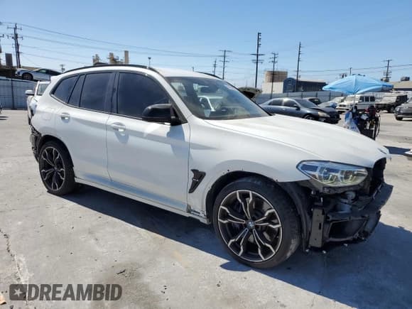 ✅ 2020 BMW X3 M Competition • VIN: 5YMTS0C03LLT10107 • Lot: 69454875. Listed on Copart with 42,473 mi. Free auction sales archive from the USA and detailed vehicle history report at DreamBid. Image 4.