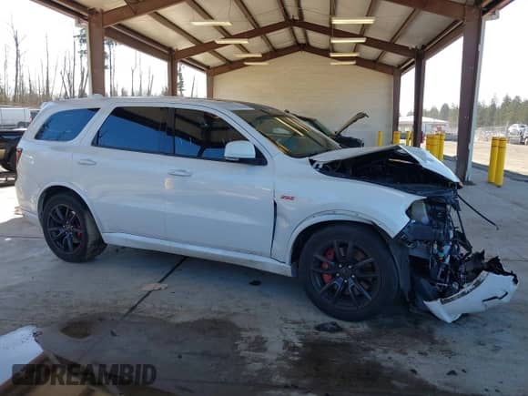 2018 Dodge Durango SRT with VIN 1C4SDJGJ3JC395759, listed as a IAAI auction lot 41689356 with 83,577 mi miles and . Bid and sale history available at DreamBid. Image 14.